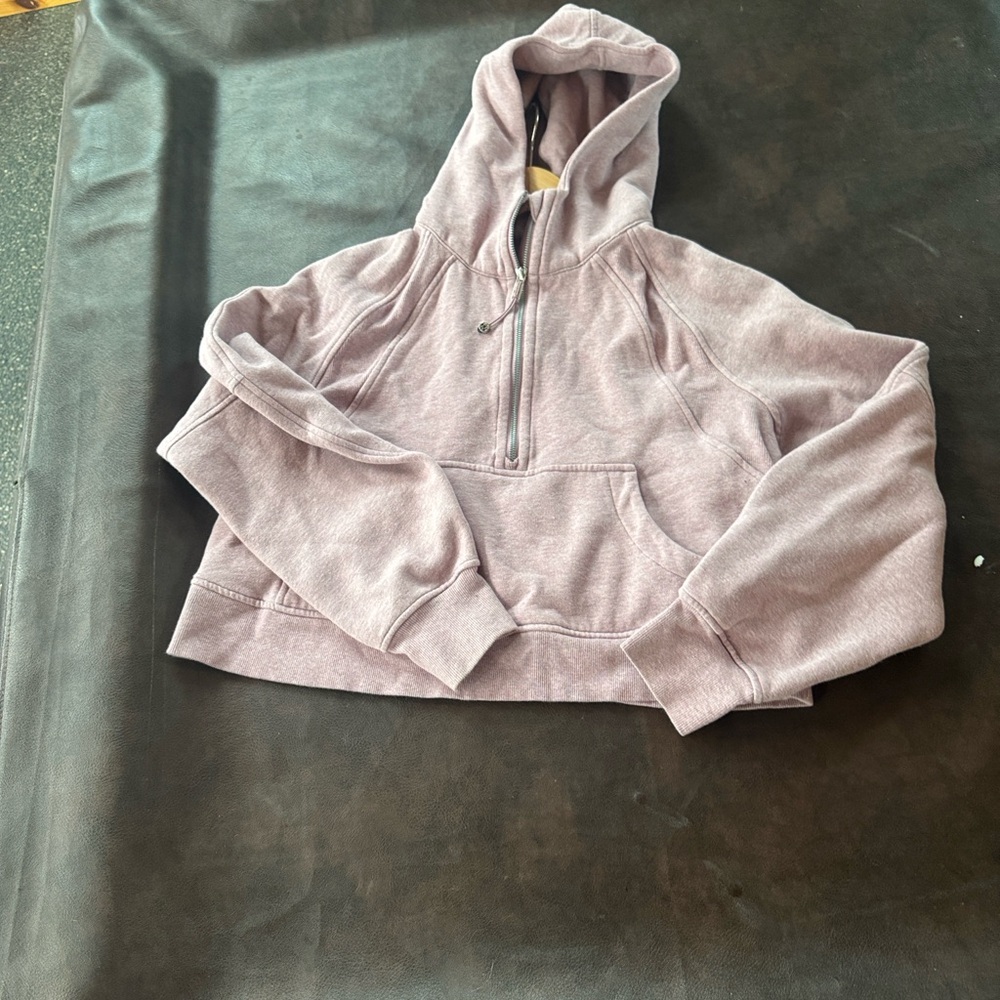 Pink  Half-Zip Hoodie